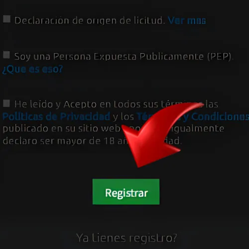 Instrucción Verifica tu cuenta